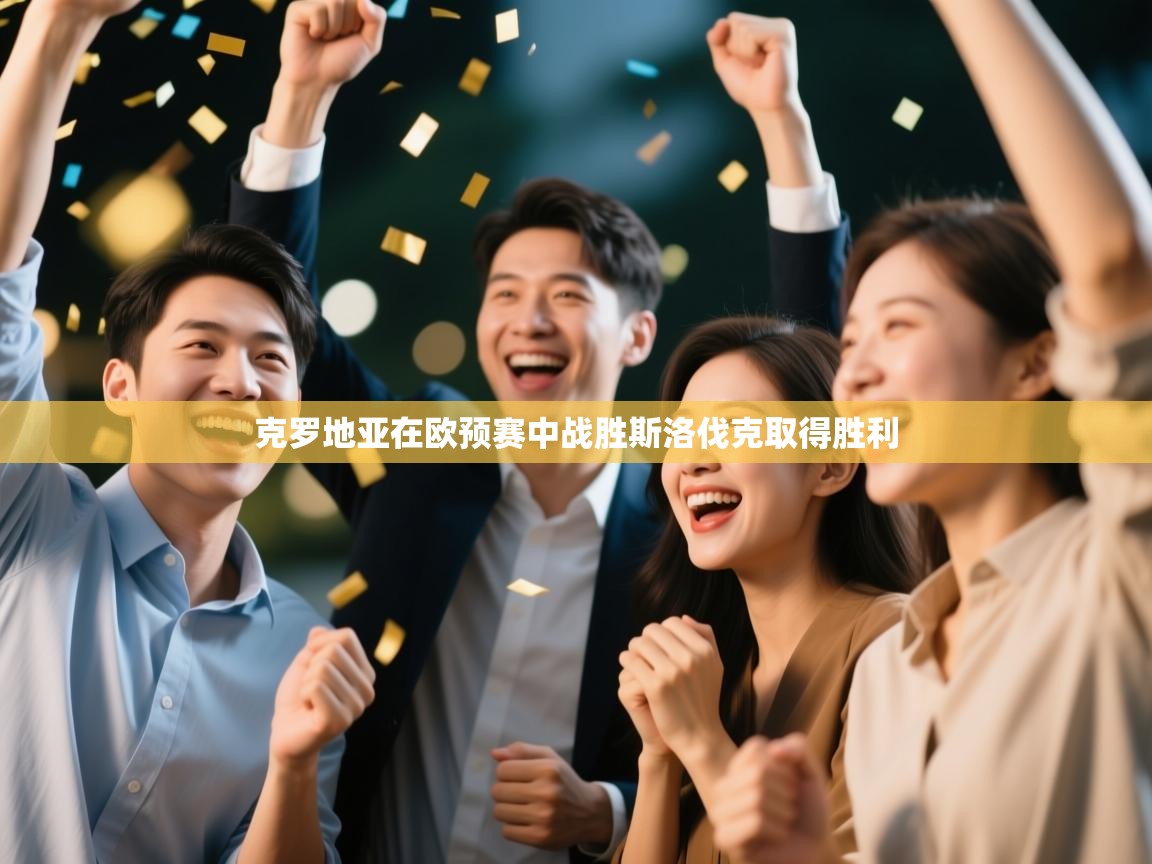 克罗地亚在欧预赛中战胜斯洛伐克取得胜利